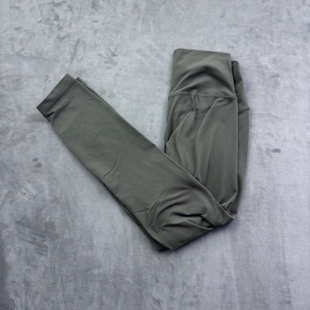 Lululemon Align High-Rise Pant 25 Olive Green Nulu Yoga Leggings